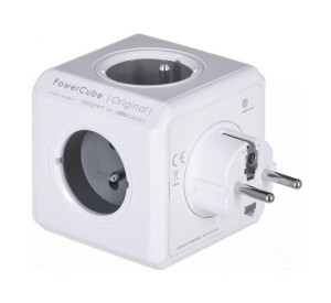 Przedłużacz allocacoc PowerCube Original Grey