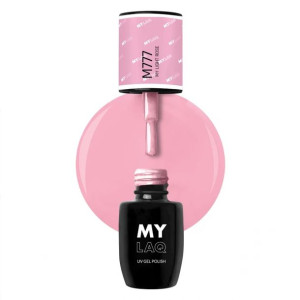 Mylaq Lakier hybrydowy M777 MY LIGHT ROSE 5 ml