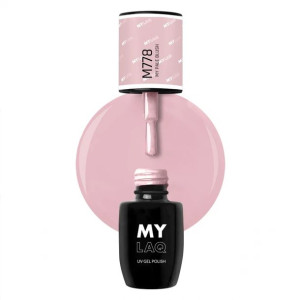 Mylaq Lakier hybrydowy M778 MY PALE BLUSH 5 ml