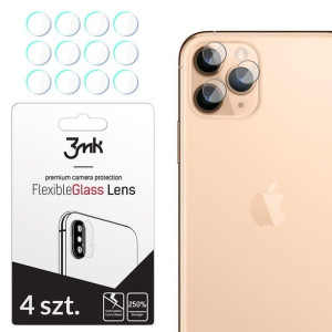 Szkło aparat 3MK FG Camera Lens 4x iPhone 11 Pro