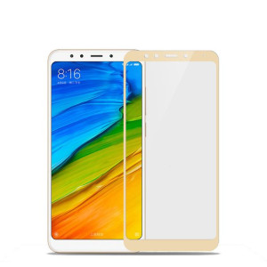 Szkło Hartowane mofi do Xiaomi Redmi 5 Złote