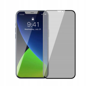 Szkło Baseus 2x 0,23mm Anti Spy iPhone 12 Pro Max