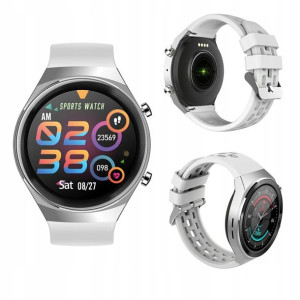 Smartwatch Rubicon Biały RNCE68 Pomiar Tlenu