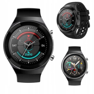 Smartwatch Rubicon Czarny RNCE68 Pomiar Tlenu