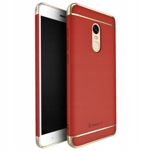 Etui Ipaky 3in1 Xiaomi Redmi Note 4 Snapdr Czerwon