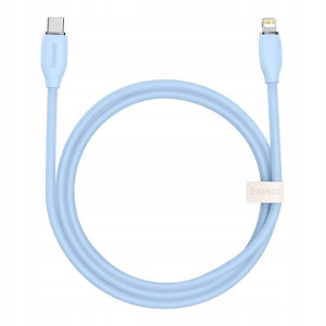 Baseus Jelly kabel USB-C Lightning 1,2m 20W Niebie