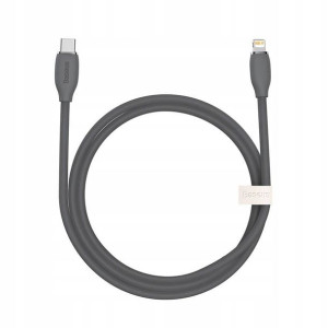 Baseus Jelly kabel USB-C Lightning 2m 20W Czarny
