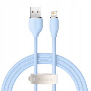 Baseus Jelly kabel Lightning 2m 2,4A Niebieski