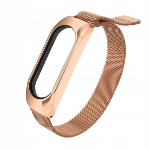 Bransoletka do Xiaomi Mi Band 6 / 5 / 4 / 3 Różowo