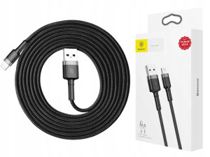Baseus Kabel Kevlar Lightning 2.4A 1M CALKLF-BG1