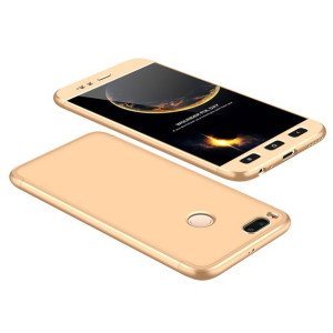 Etui 360 Case 3w1 do Xiaomi Mi A1 Złoty