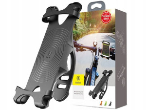 Baseus Uchwyt rowerowy Miracle Black SUMIR-BY01