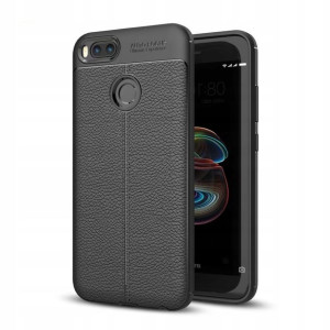 Etui Ipaky Leather Case Xiaomi Mi A1 Czarne