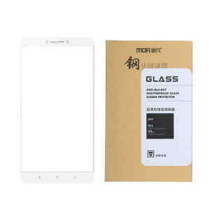 Szkło hartowane MOFI Mi 5S Plus Białe pełny ekran