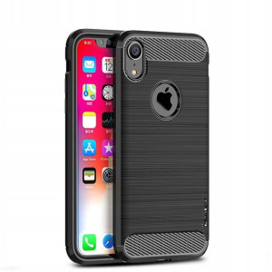 Etui Ipaky Drawing Carbon Iphone XR Czarne