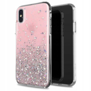 Wozinsky Star Glitter etui Xiaomi Redmi 9 Różowe