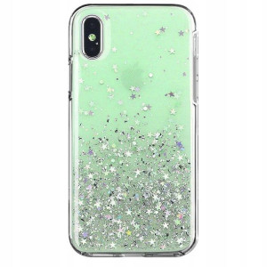 Wozinsky Star Glitter etui Xiaomi Redmi 9 Zielone