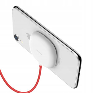 Baseus Suction Cup Przyssawka QI WXXP-02 biała