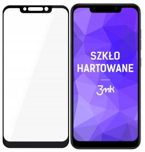 3MK HardGlass Max Lite Szkło Xiaomi Pocophone