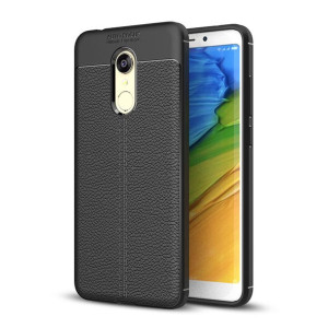Etui Ipaky Leather Case Xiaomi Redmi 5 Plus Czarne