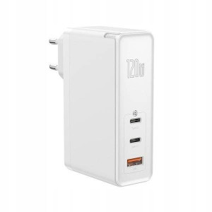 Baseus ładowarka sieciowa GaN C+C+U 120W CCGAN-J02