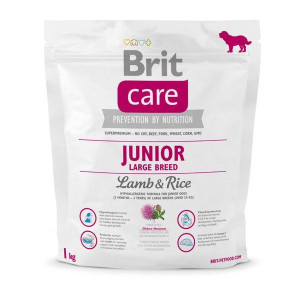 Brit Care Junior Large Breed Lamb & Rice 1 kg - sucha karma dla młodych pós