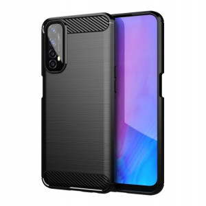 Carbon Case Etui do Realme 7 Pro Czarne