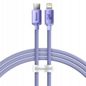 Baseus Crystal Shine kabel Typ-C Lightning 1.2m fi