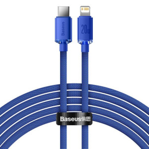 Baseus Crystal Shine kabel Typ-C Lightning 2m Nieb