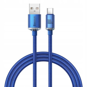 Baseus Crystal Shine kabel USB Typ-C 1,2m 100W Nbs