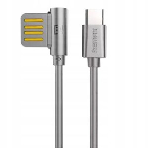 Kabel Remax obustronne USB -typ C 1m RC-075a GREY