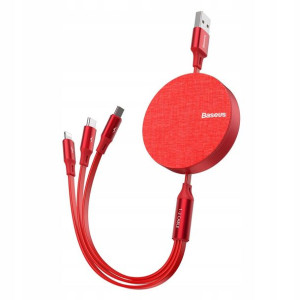 Baseus Fabric rozwijany kabel 35-120cm CAMLT-BY09