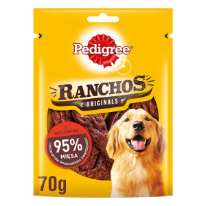 Pedigree Ranchos Originals 70g - karma dla psa 95% mięsa bogata w wołowinę