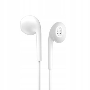 WK Design słuchawki na kablu USB-C Y12 Białe