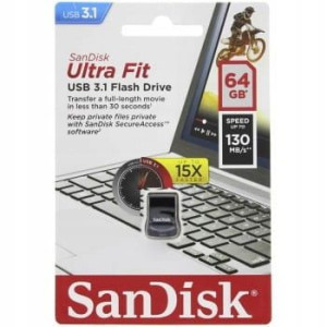 SanDisk Ultra Fit 64GB USB 3.1 SDCZ430-064G-G46