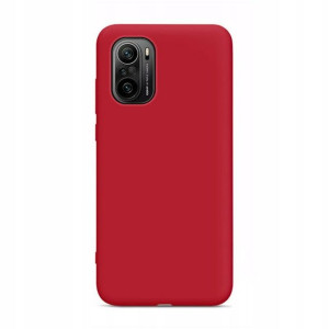 Silicone Case do Xiaomi Redmi Poco F3 Mi 11i czerw