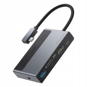 Baseus 6w1 Hub Usb-c 100w Hdmi 4k Sd Cahub-da0g