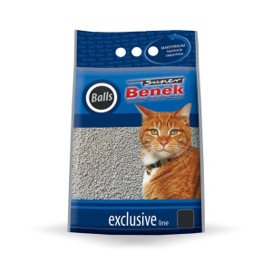 Super Benek Exclusive Line Balls 4 L - żwirek dla kotów 4l