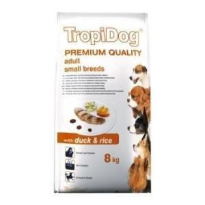 Tropidog Premium Adult Small Duck&Rice 8 kg 57027