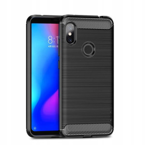 Etui Ipaky Drawing Carbon Xiaomi Mi A2 Czarne