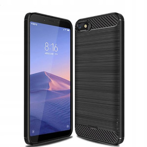 Etui Ipaky Drawing Carbon Xiaomi Redmi 6A Czarne
