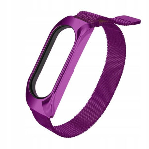 Bransoletka do Xiaomi Mi Band 6 / 5 / 4 / 3 Fiolet