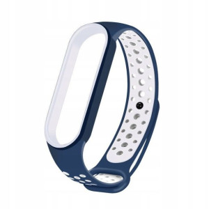 Opaska Xiaomi Mi Band 4 / 3 Dots granatowo-biały