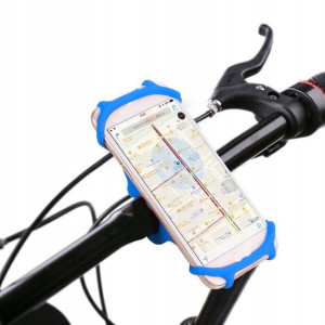 Uchwyt rowerowy na telefon M111035BE Niebieski