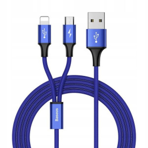 Baseus Rapid Kabel 2w1 1,2m Micro Lightn CAML-SU13