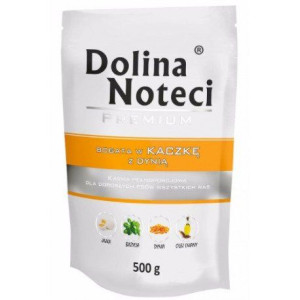 Dolina Noteci Premium Bogata w Kaczkę z Dynią saszetka 500 g  - karma mokra