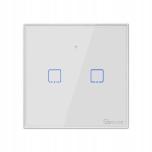 Dotykowy włącznik światła WiFi + RF 433 Sonoff T2