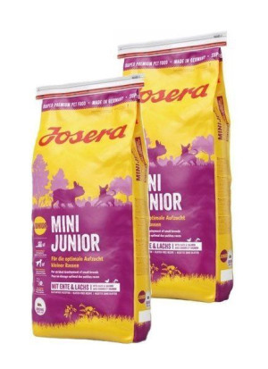 Josera Dog Mini Junior 2x 15 kg - karma dla szczeniąt i młodych psów ras ma