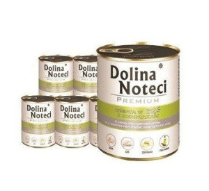 Dolina Noteci Premium Gęś z Ziemniakami 6x 800 g - karma mokra dla psa 6x80