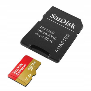 Karta pamięci SANDISK EXTREME microSDXC 128 GB 190